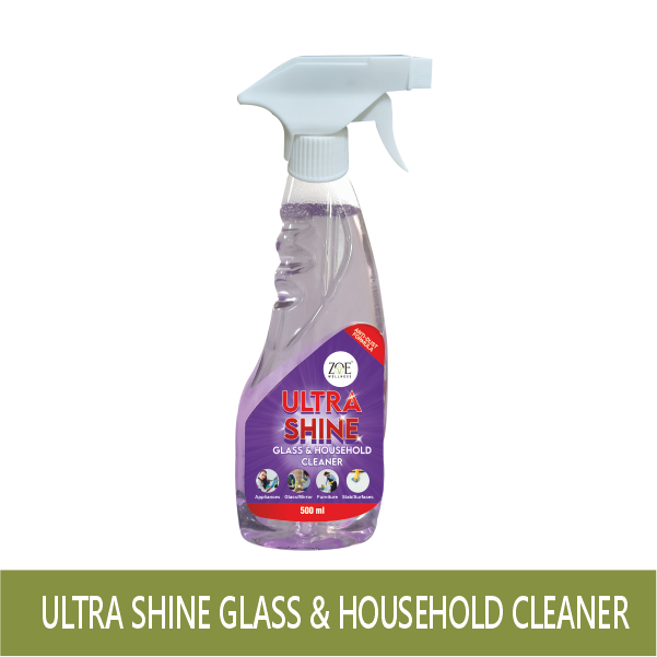 ULTRA SHINE GLASS CLEANER (500ML)